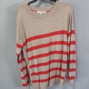 Boden Striped Side Sweater Medium